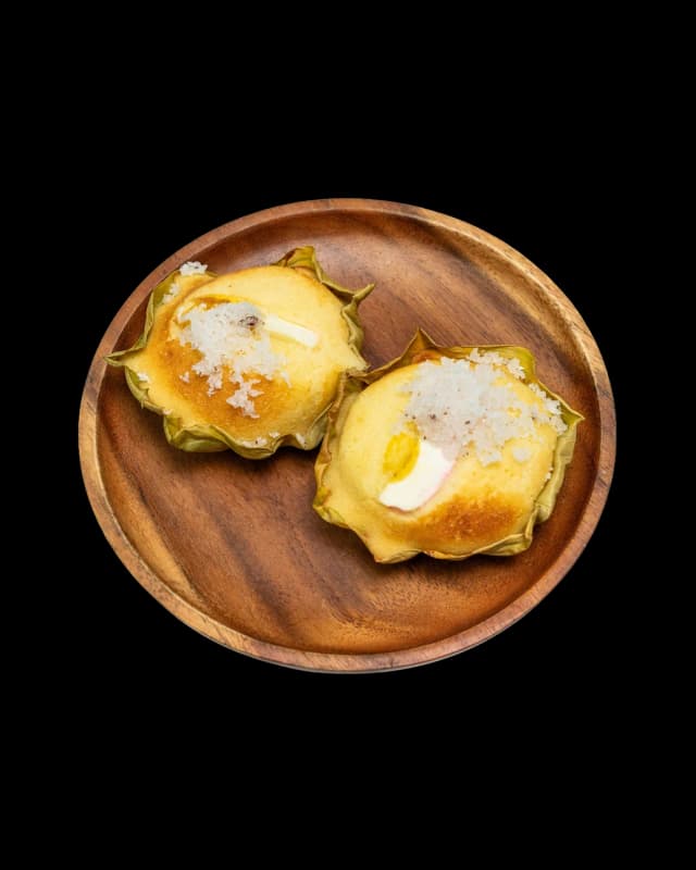 Filipino bibingka rice cake 2 pieces