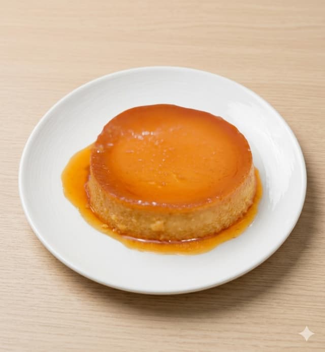 Filipino leche flan caramel custard dessert